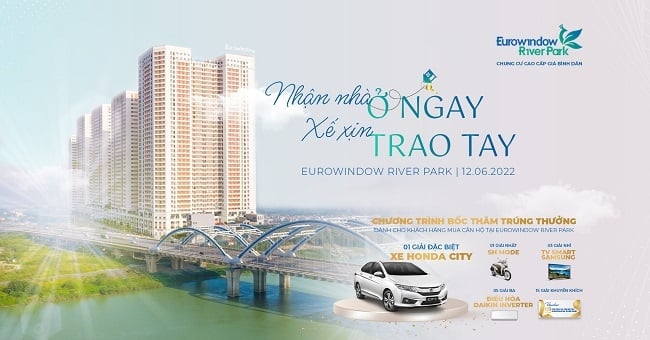 Sự kiện tri ân khách hàng lần 2 của Eurowindow River Park sẽ được tổ chức vào ngày 12/06 sắp tới.